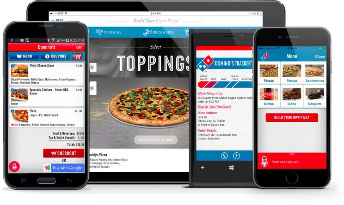 Domino's Pizza Menu