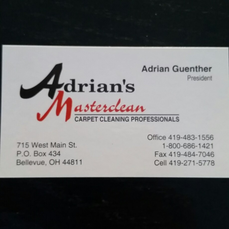 Adrian's Masterclean 715 W Main St, Bellevue Ohio 44811