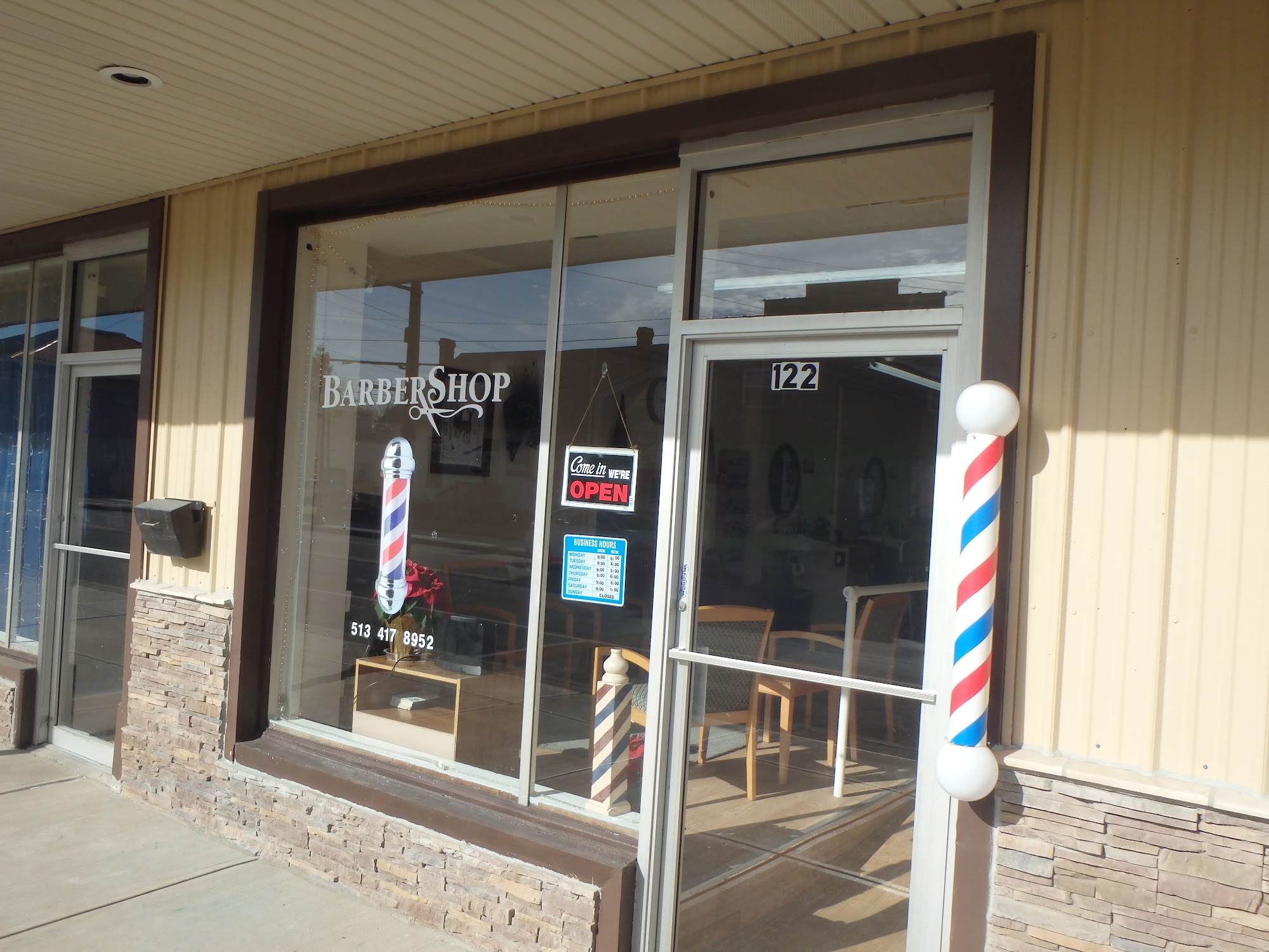 Bethel Barber Shop 122 W Plane St, Bethel Ohio 45106