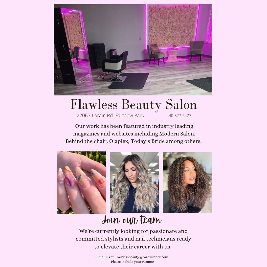 Flawless Beauty Salon 22067 Lorain Rd, Fairview Park Ohio 44126