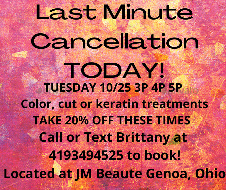 JM Beaut'e Salon & Spa A, 22361 W Holt Harrigan Rd 1/2 Ste, Genoa Ohio 43430