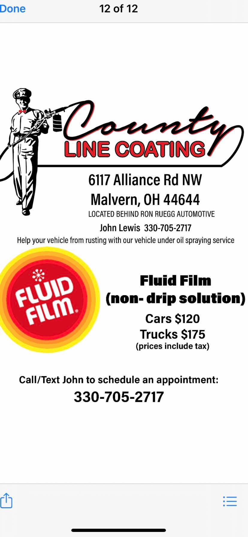 County Line Coating 6117 Alliance Rd NW, Malvern Ohio 44644