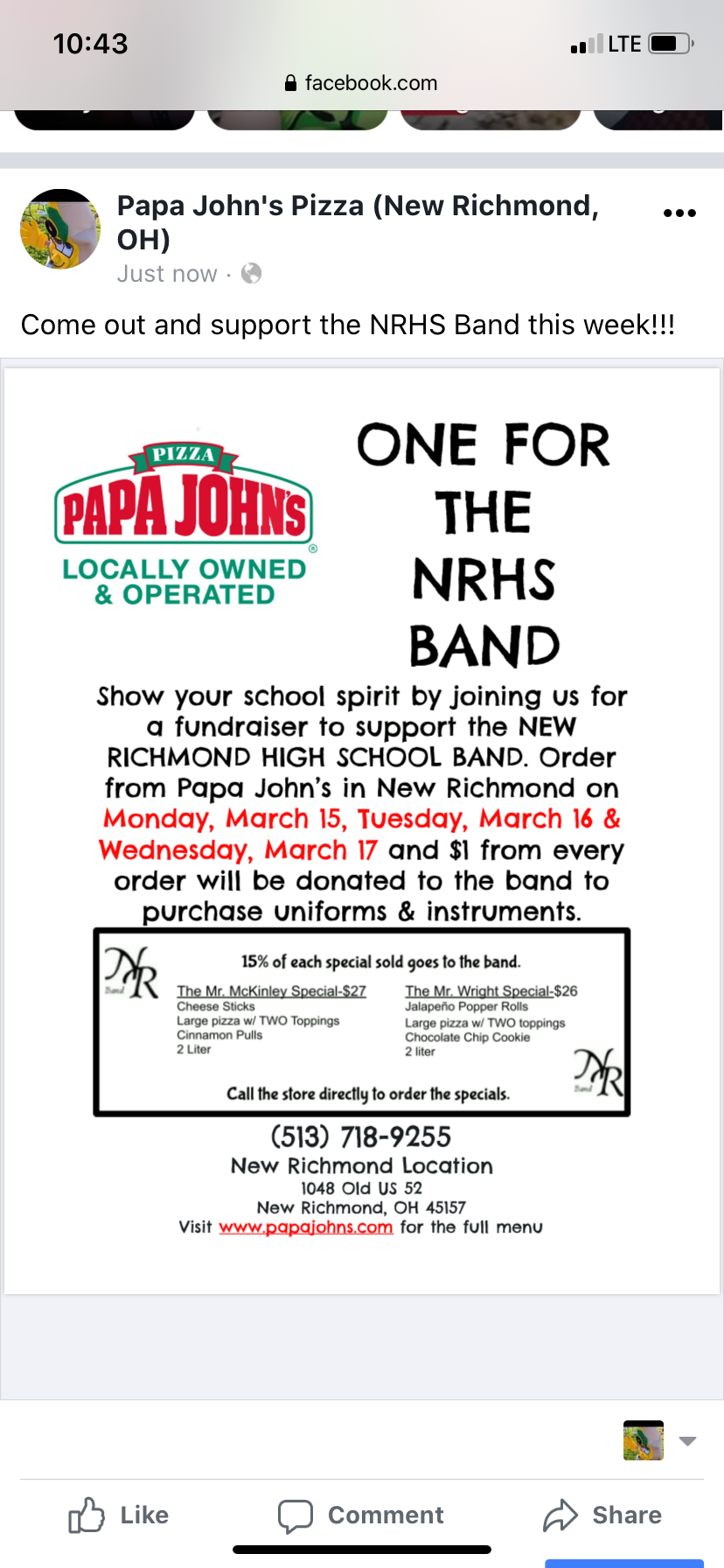 Photo credit: Facebook