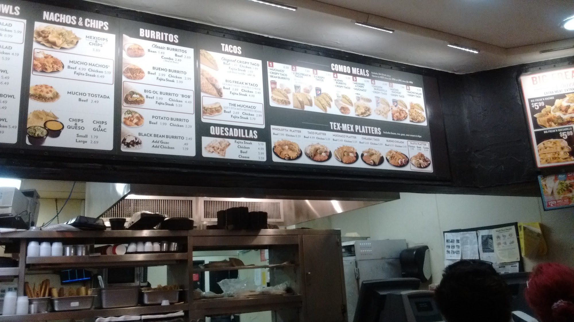Taco Bueno Menu