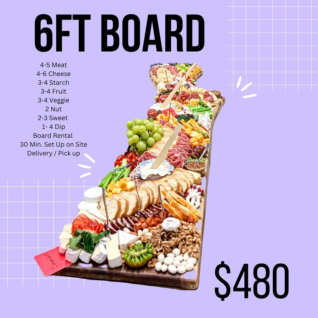 Charcuterie Etc. Menu