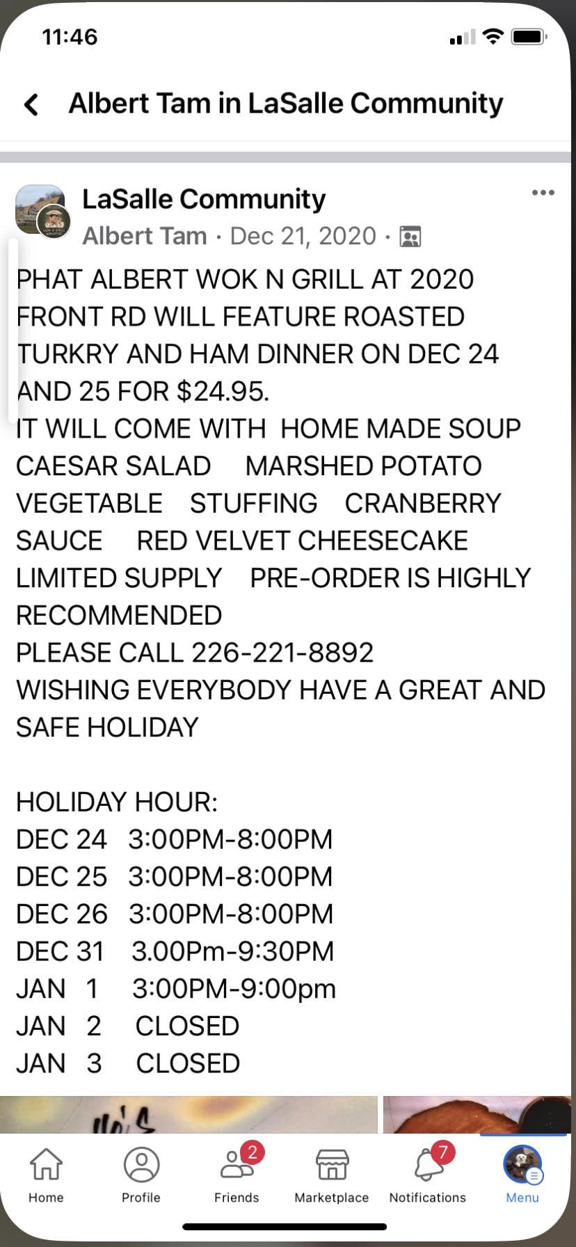 Photo credit: Facebook