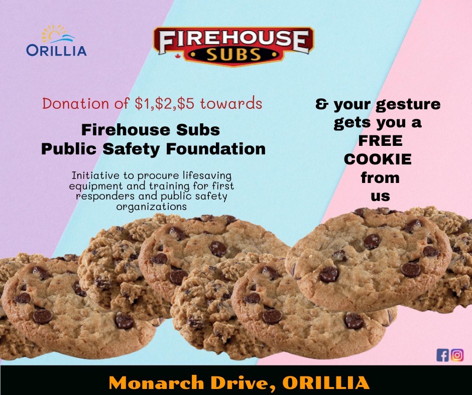 Firehouse Subs Orillia Menu