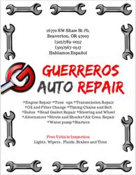 Guerreros Auto Repair INC