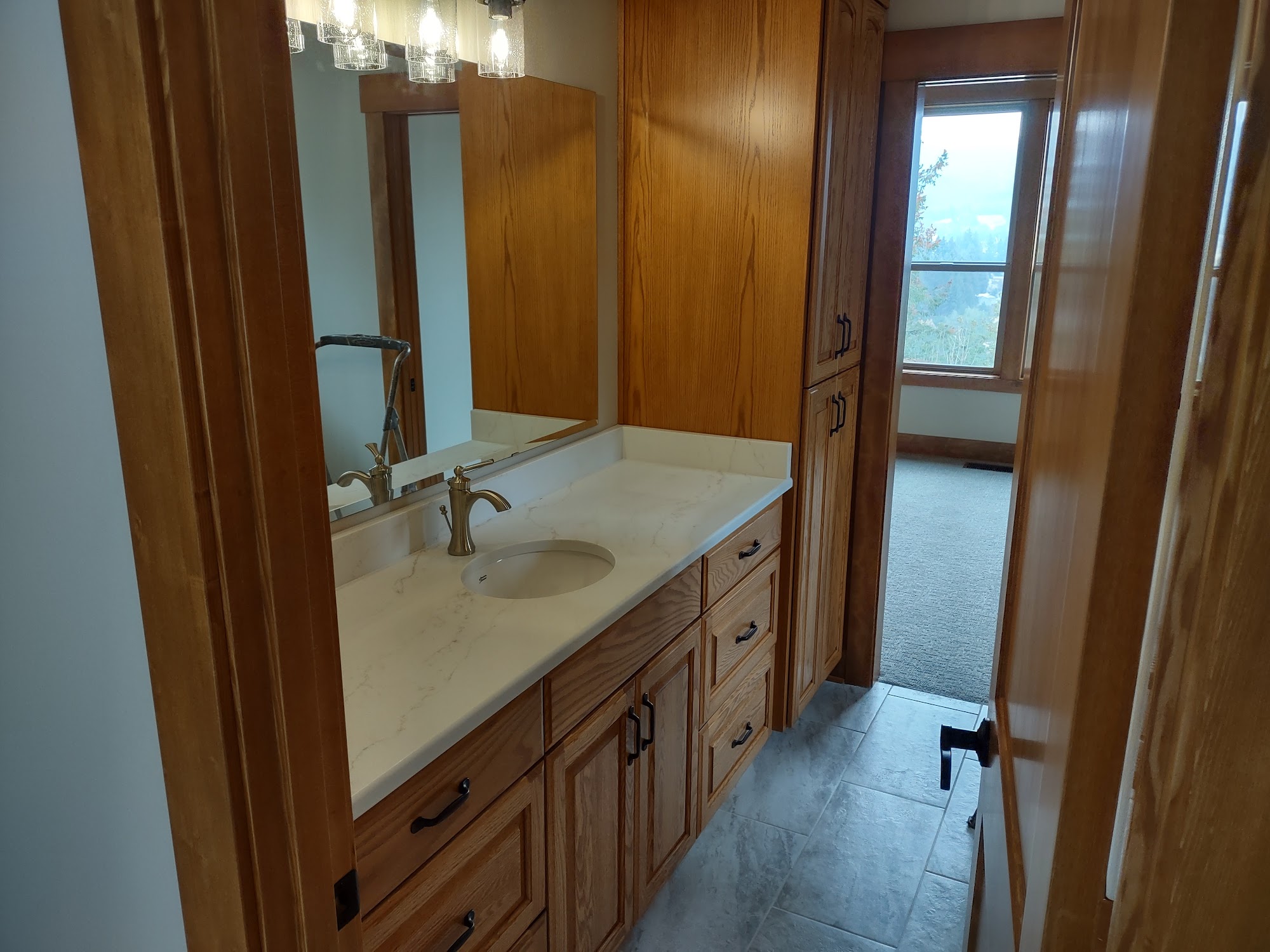 Steve Sullivan painting 9909 50th Ave NE, Brooks Oregon 97305