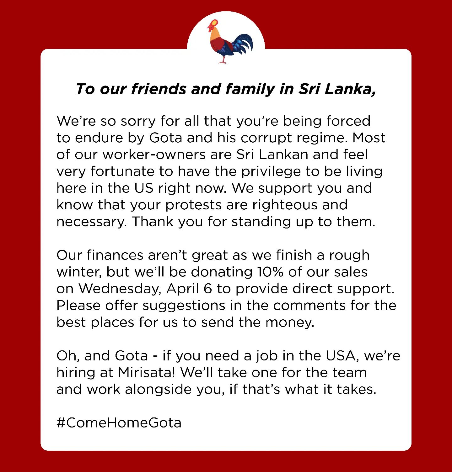 Photo credit: facebook