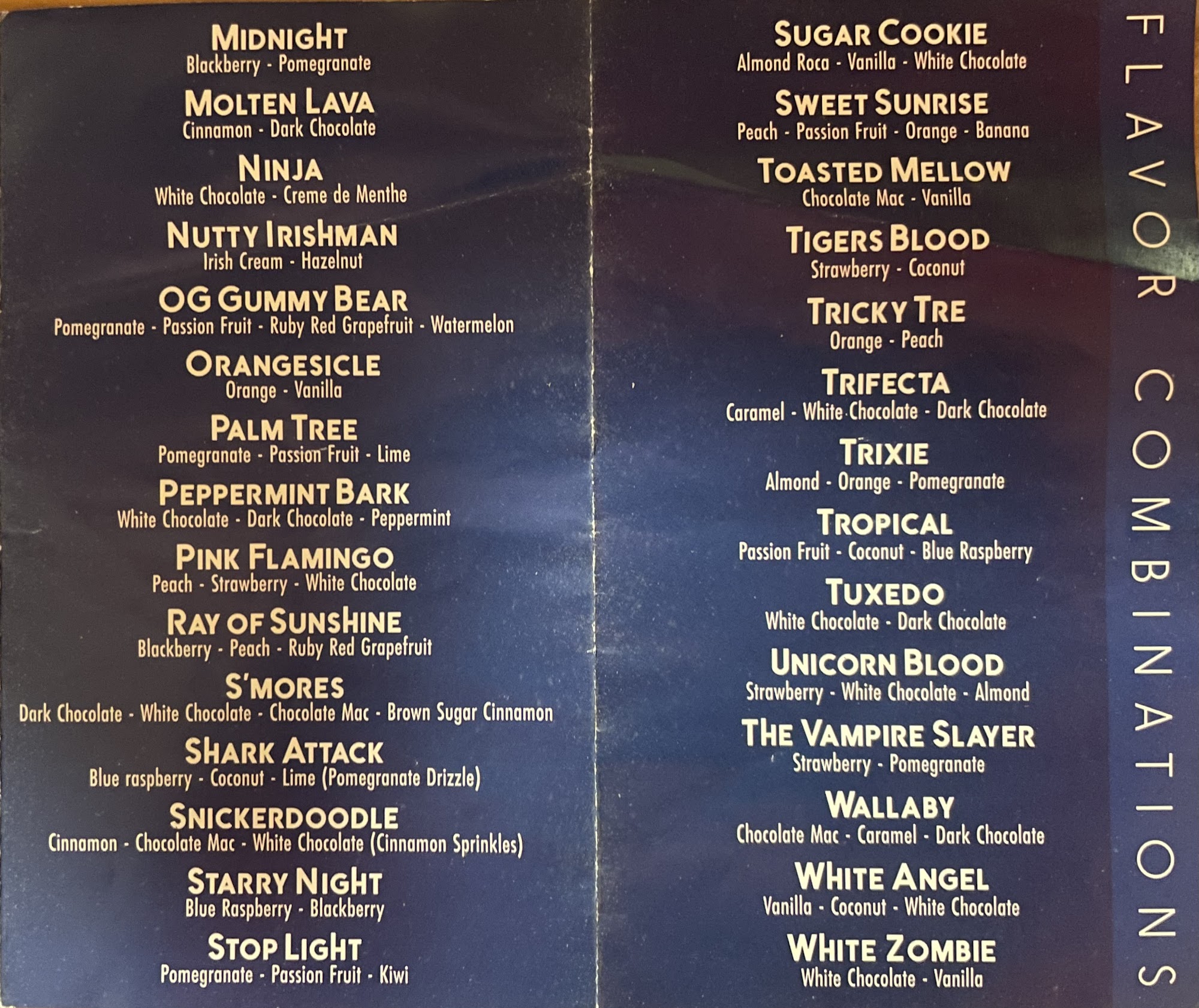 Dutch Bros Coffee Menu