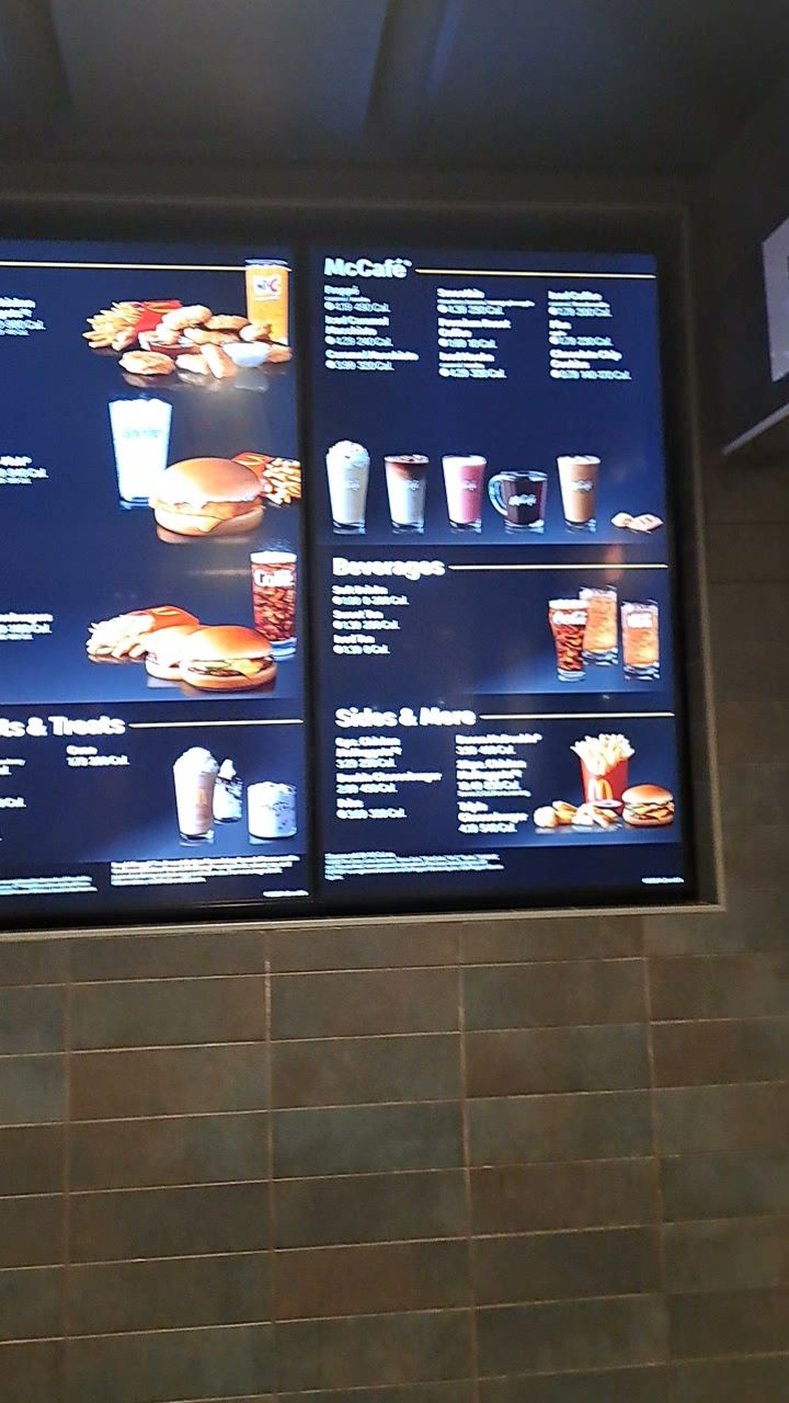 McDonald's Menu