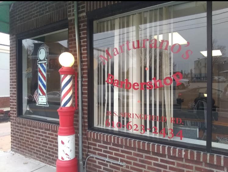 Marturanos Barber Shop 28 S Springfield Rd, Clifton Heights Pennsylvania 19018