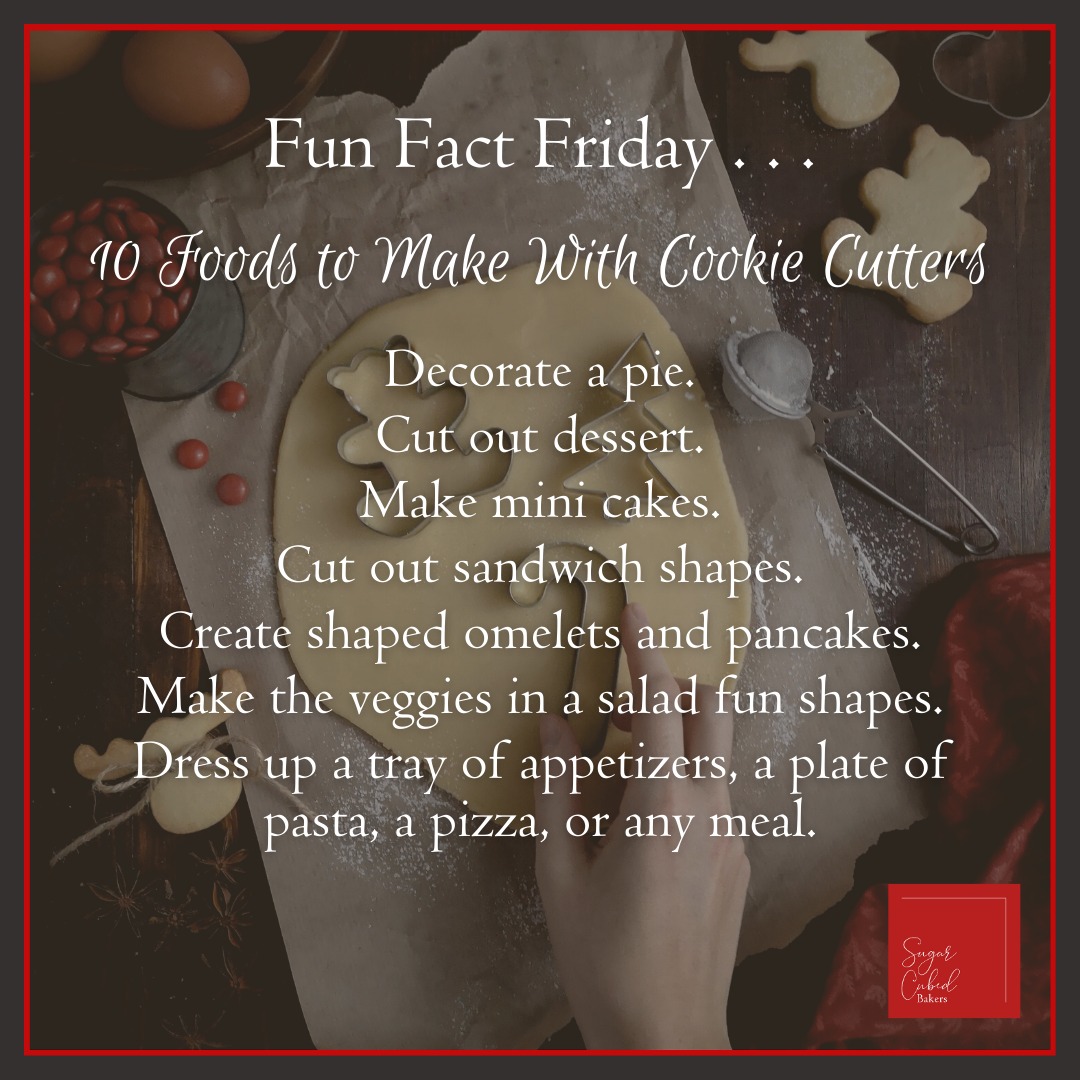 Sugar Cubed Bakers Menu