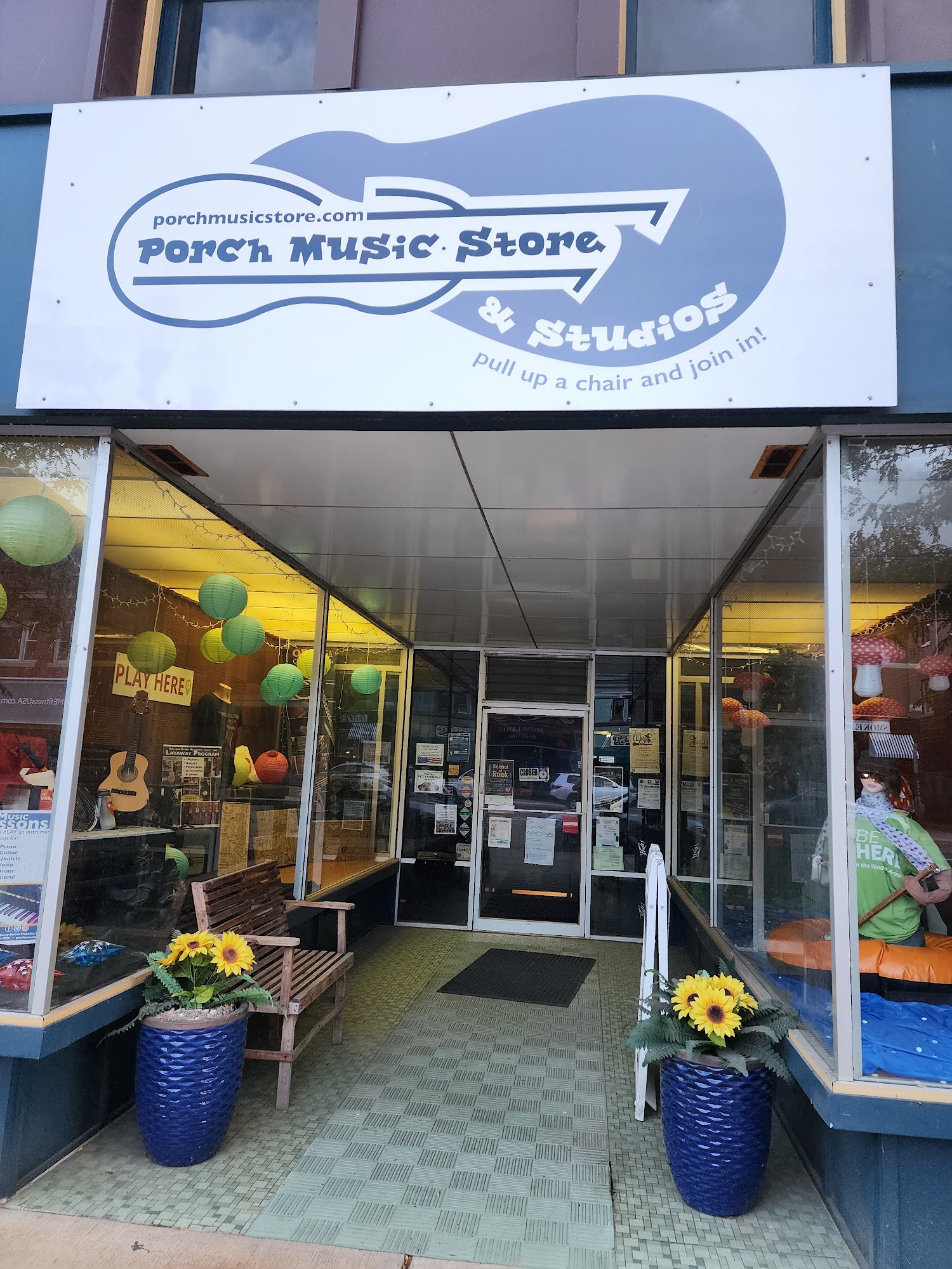 Porch Music Store 1253 Liberty St, Franklin Pennsylvania 16323