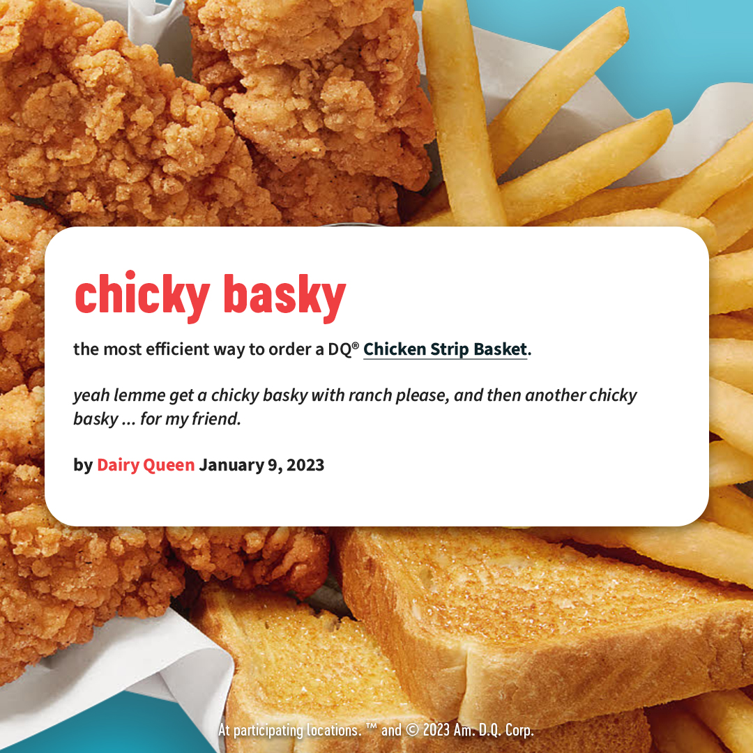 Dairy Queen Grill & Chill Menu