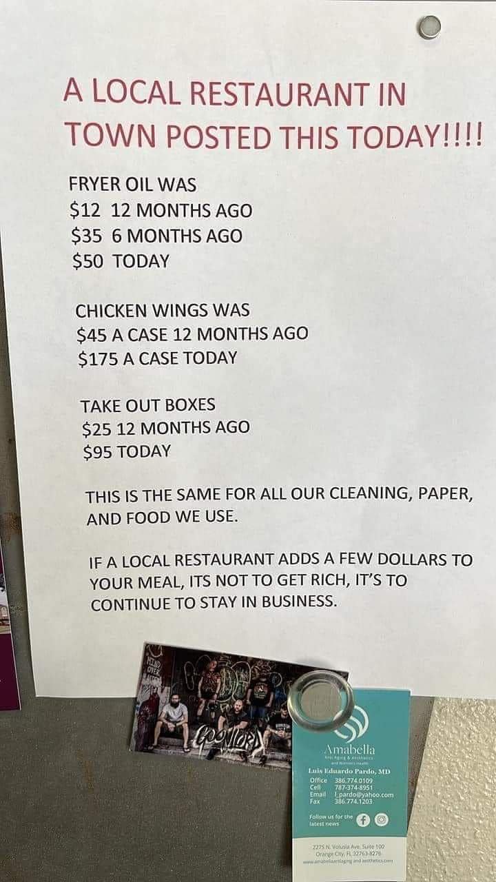 Taorminas Pizza & Pasta Menu