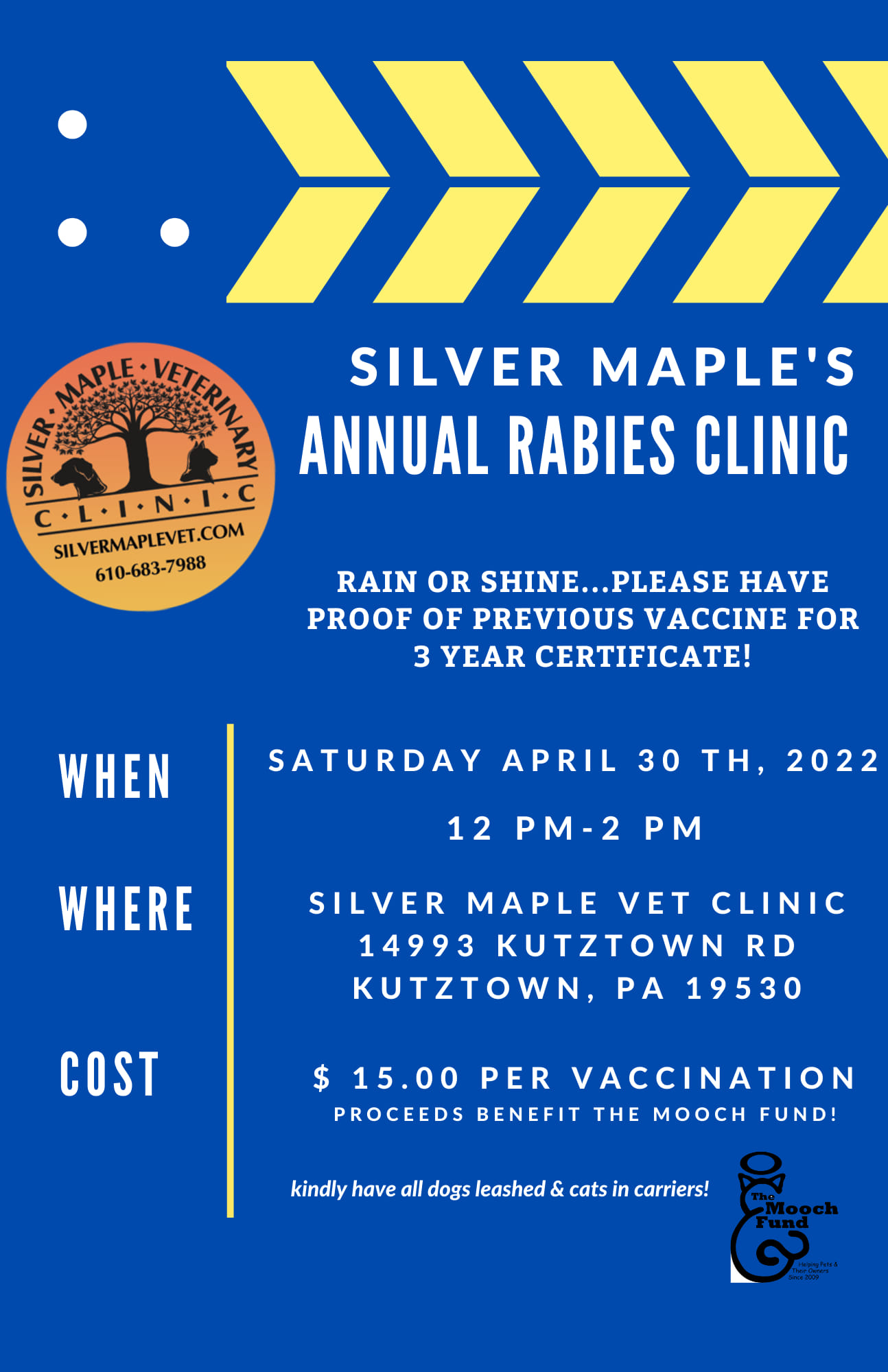 Silver Maple Veterinary Clinic: Yoder Samuel S DVM 14993 Kutztown Rd, Kutztown Pennsylvania 19530