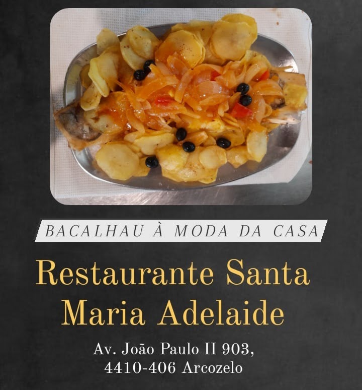 Restaurante Santa Maria Adelaide Menu