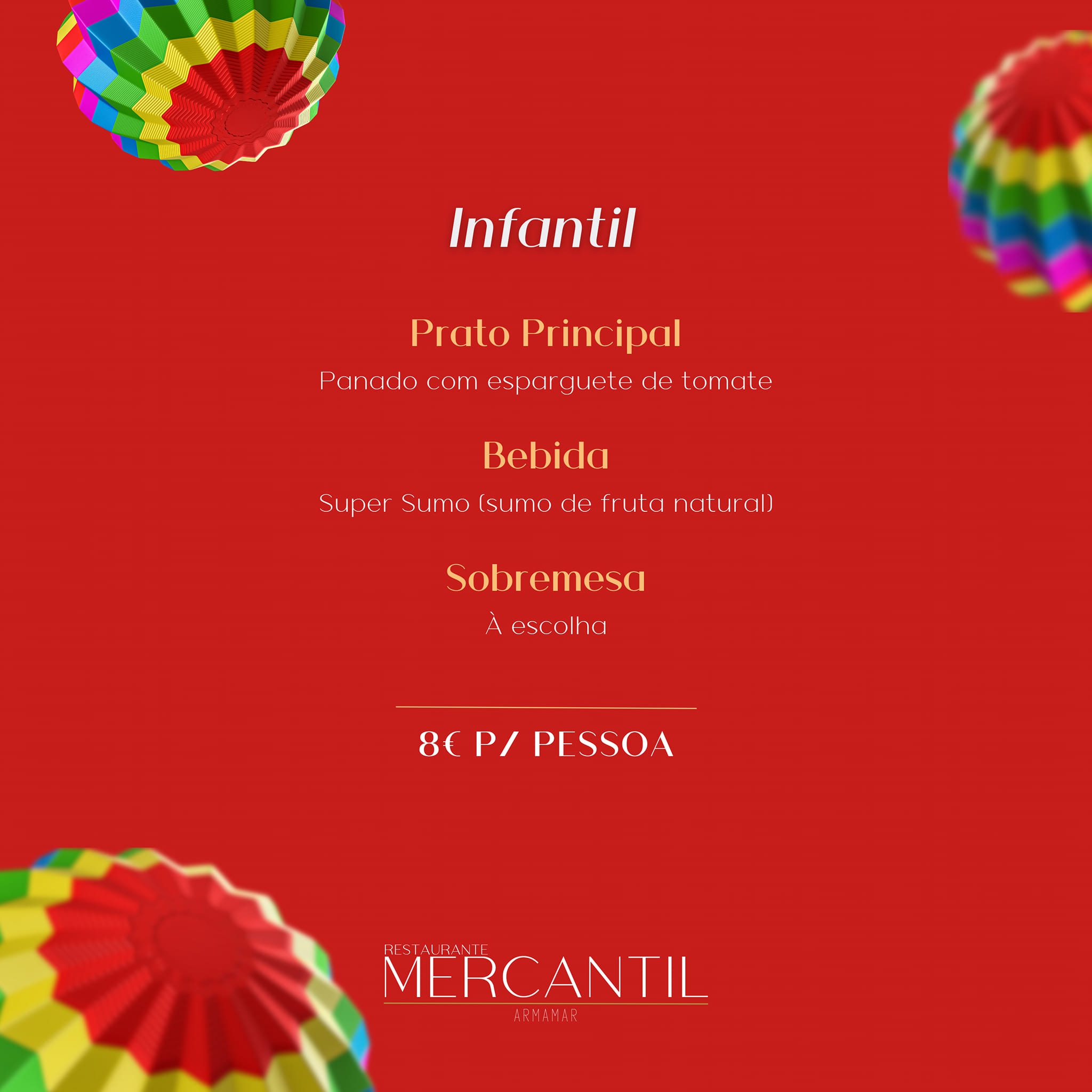 Restaurante Mercantil Menu