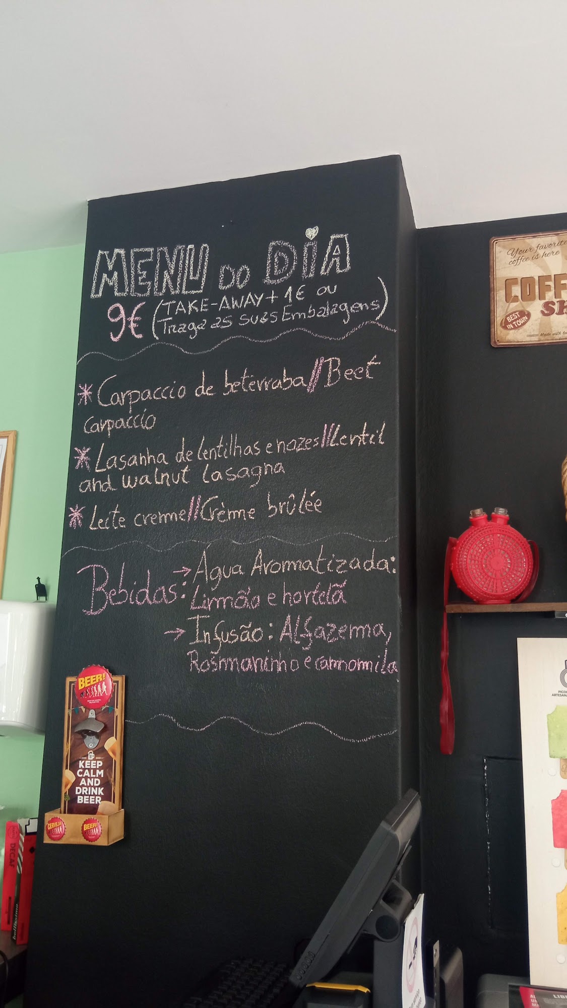 Há Mas São Verdes - Vegan Restaurant Menu