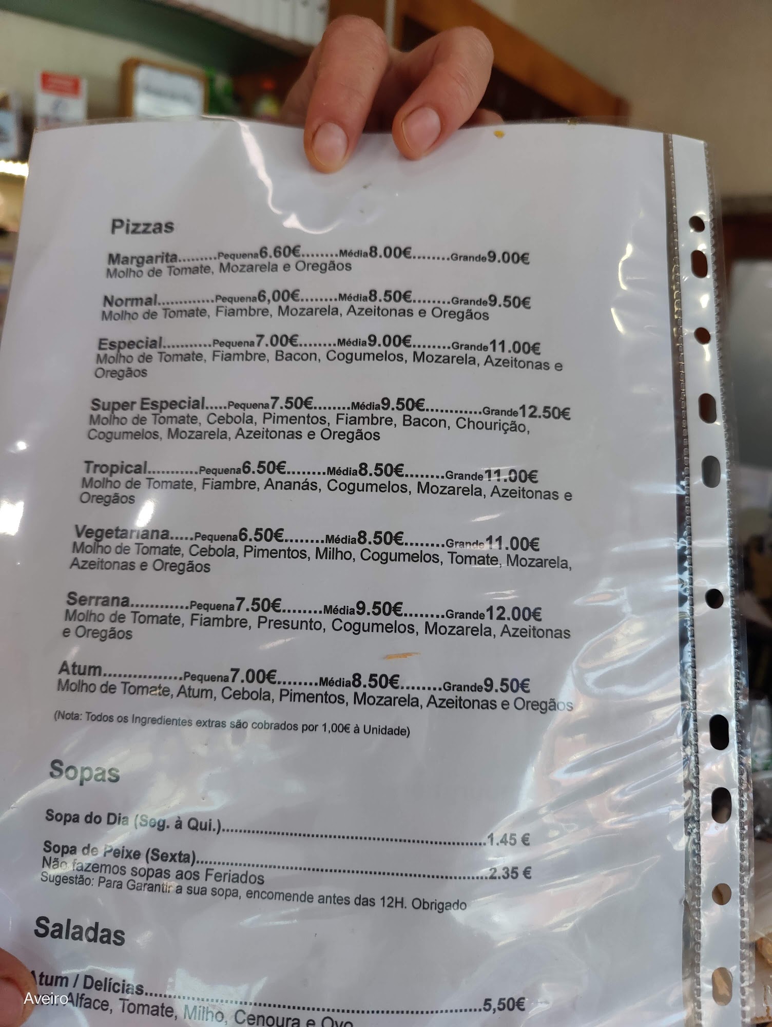 Padaria e Pastelaria Eça de Queirós (Padaria Pastelaria Eça de Queirós) Menu