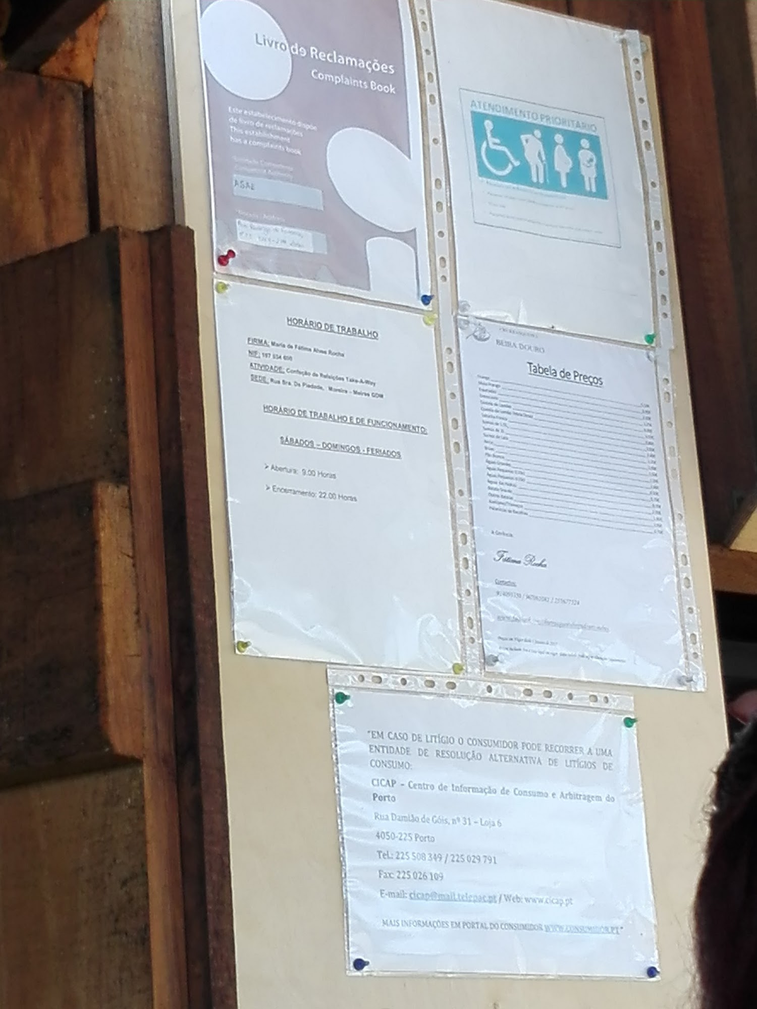 Churrasqueira Beira Douro Menu