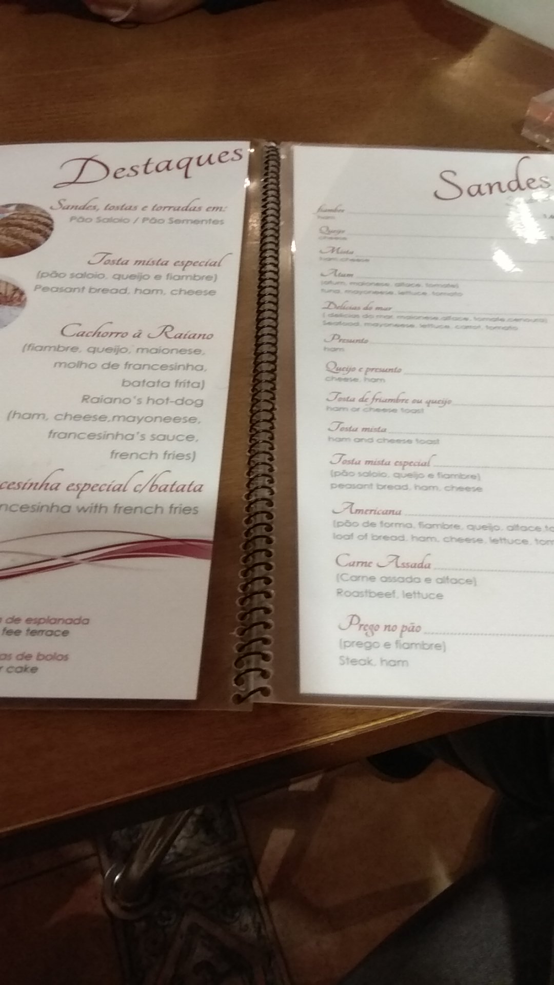 Croissanteria Raiano Menu