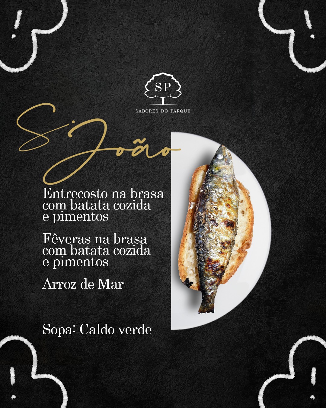 Sabores do Parque Menu