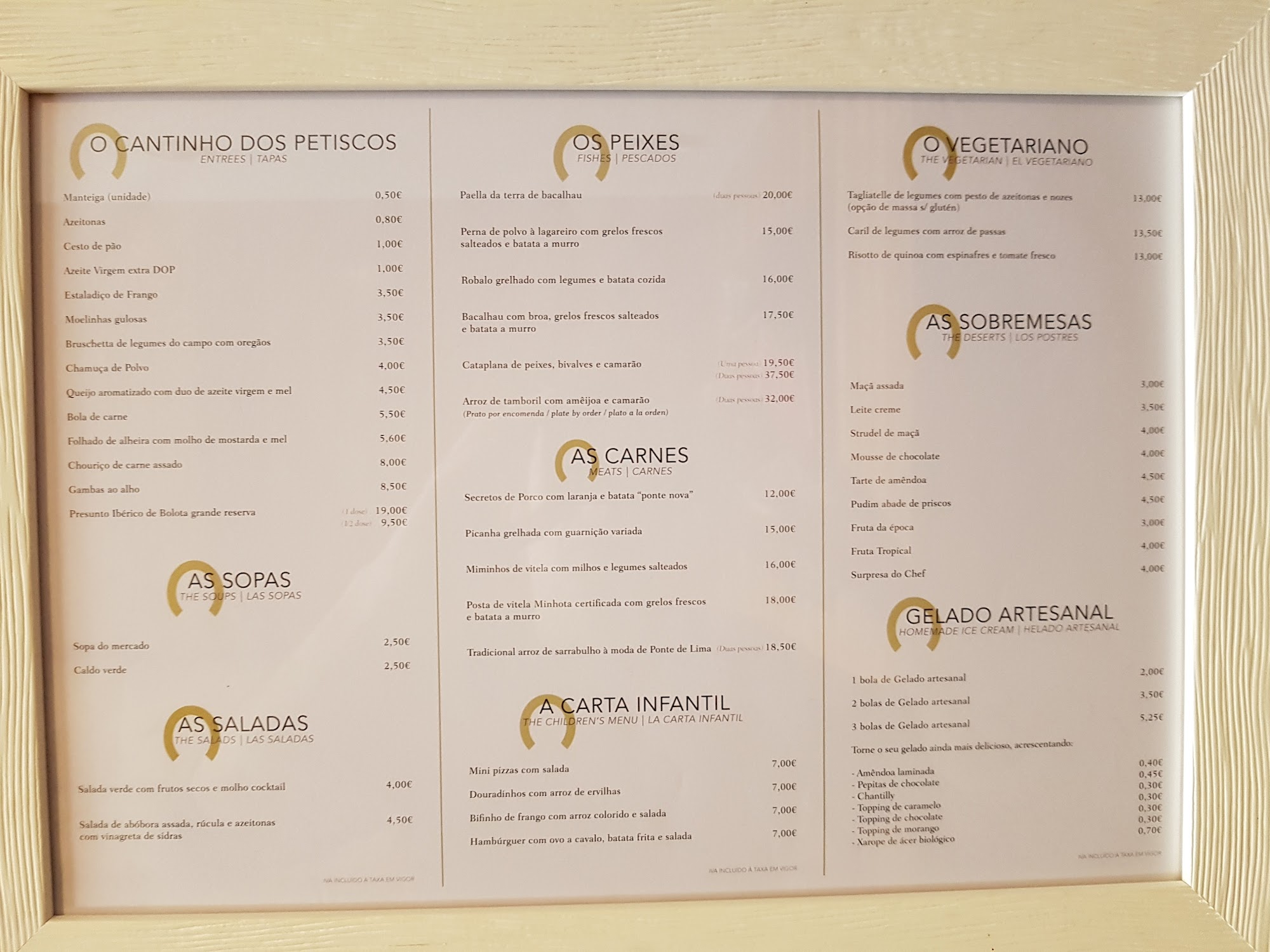 Best of Portugal (antigo Picadeiro) (Picadeiro) Menu