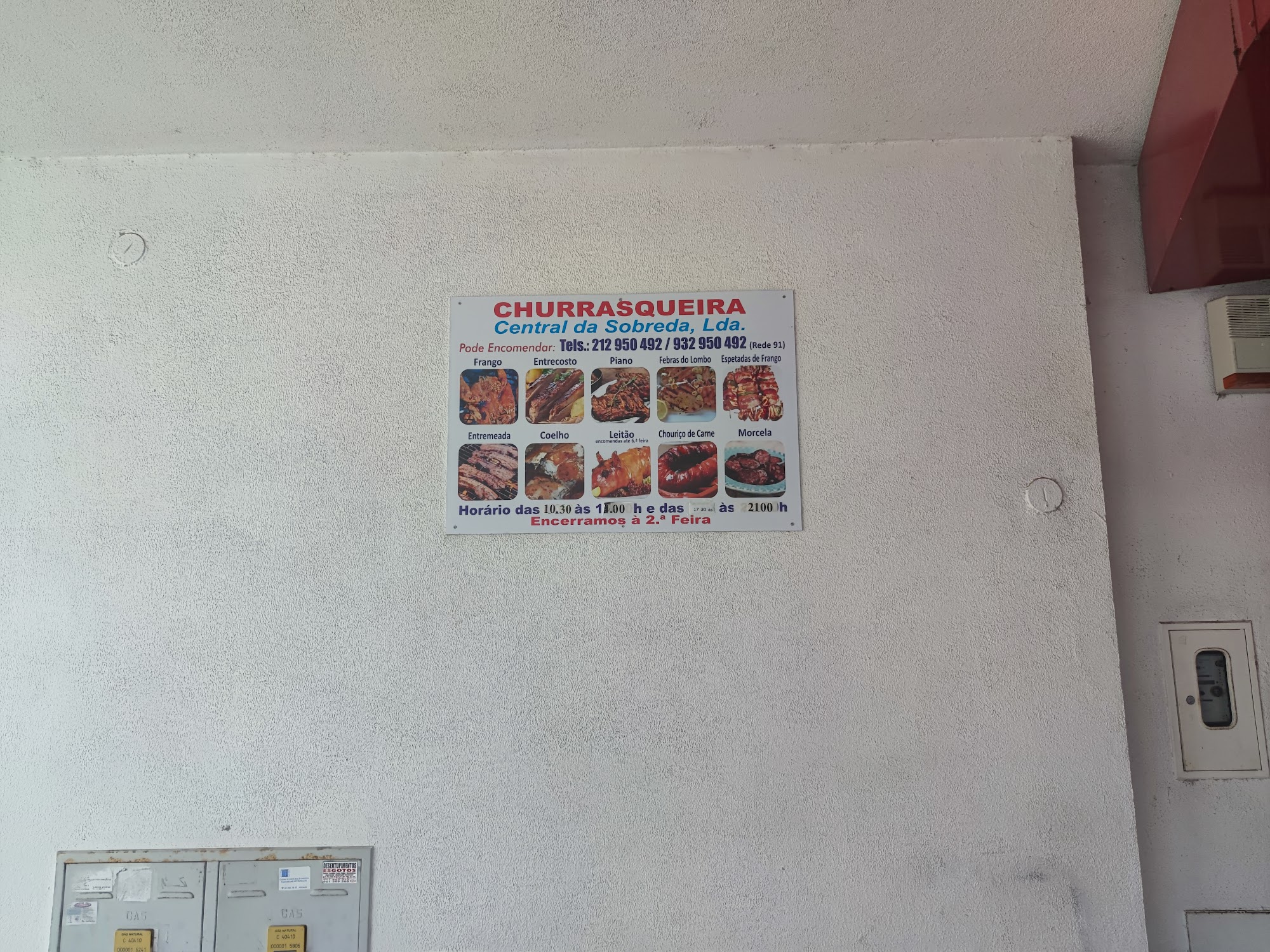 Churrasqueira Central Menu