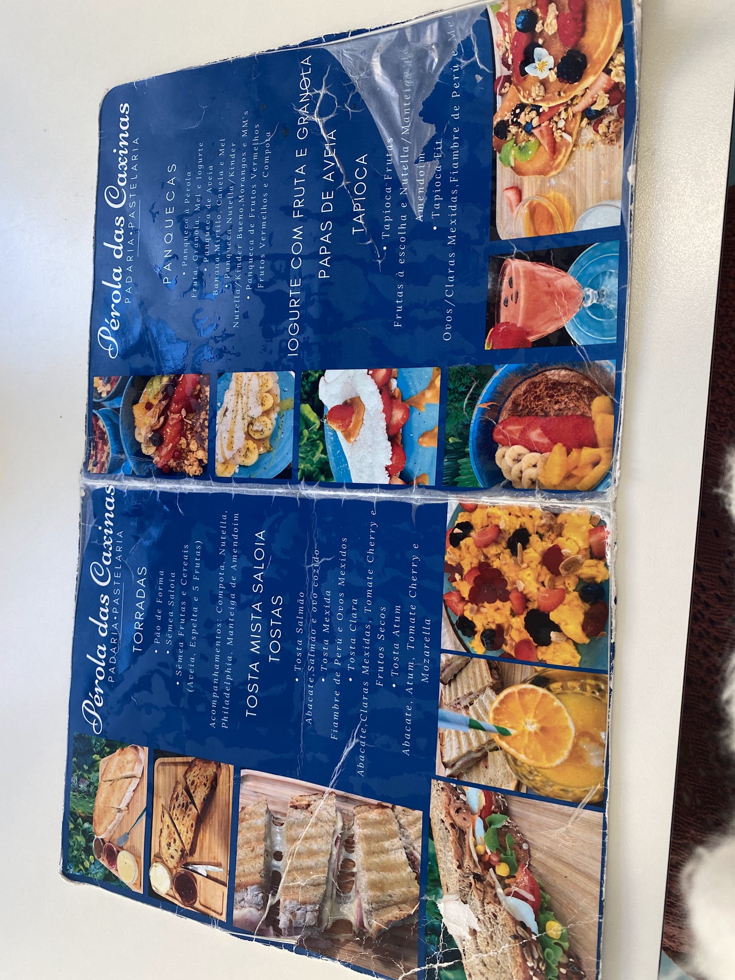 Pérola das Caxinas (Pérola das Caxinas - Jocrinel - Padaria e Pastelaria) Menu