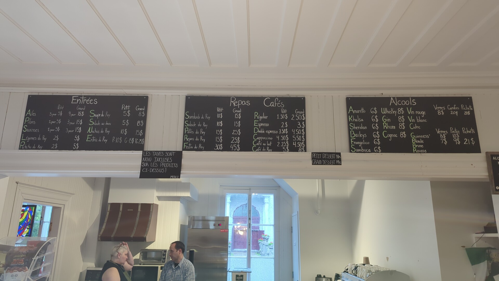 Restaurant BASILICOs Menu