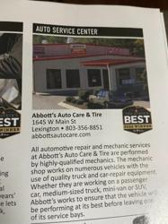 Abbott's Auto Care & Tire