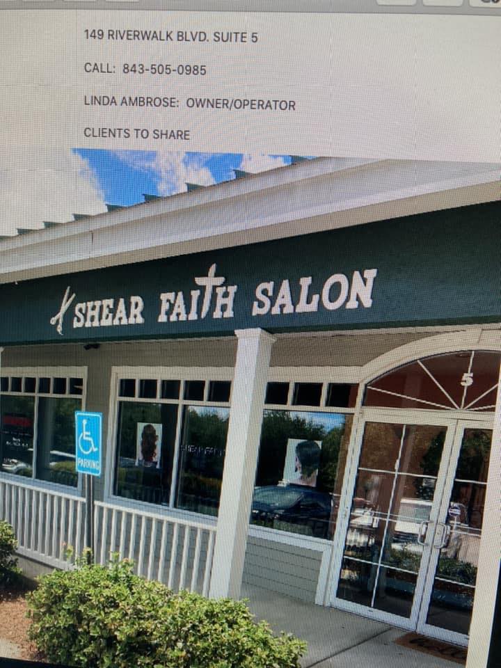 Shear Faith Salon 149 Riverwalk Blvd # 5, Ridgeland South Carolina 29936