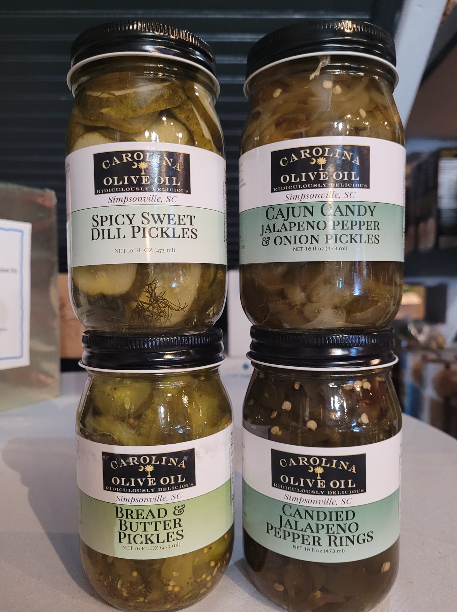 Level 2 at Carolina Olive Oil Menu