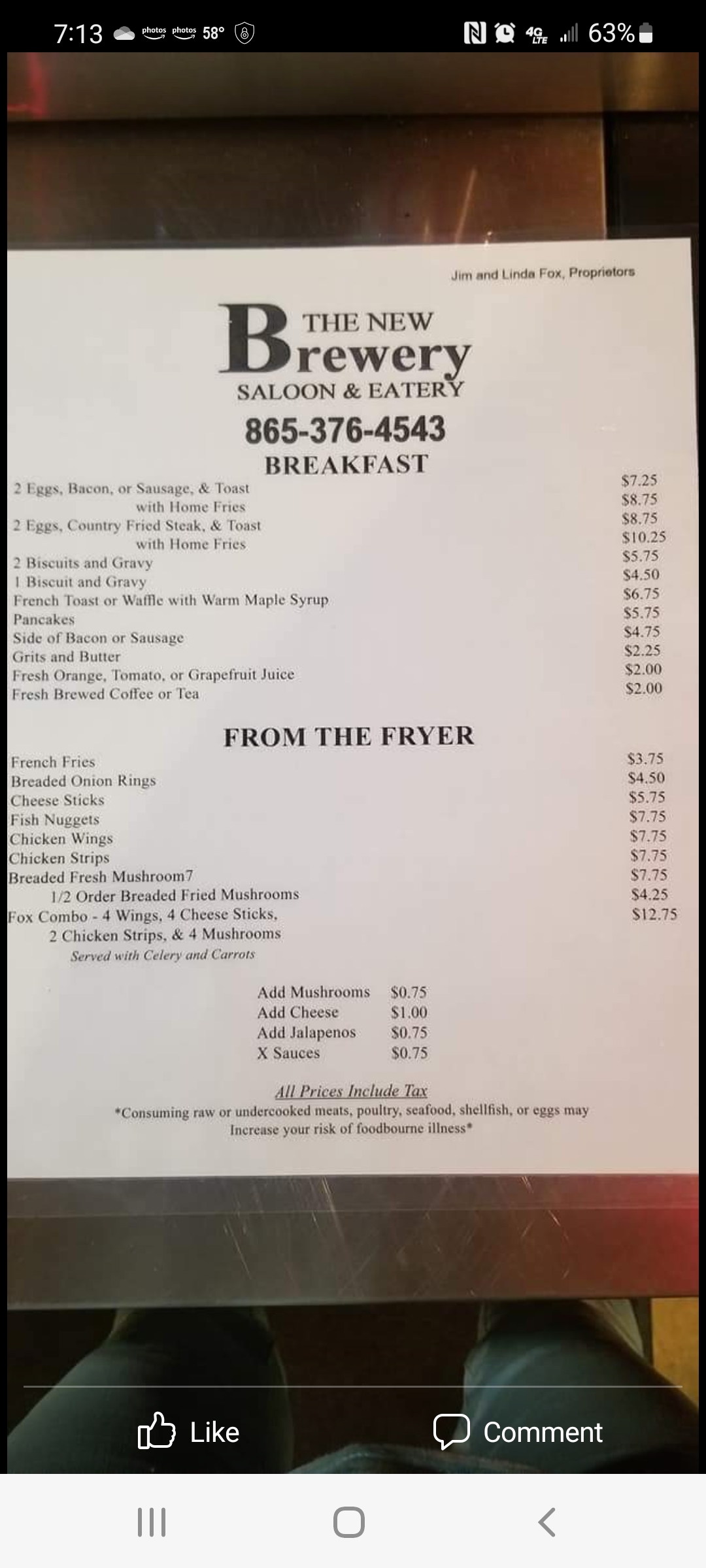 Photo credit: Facebook