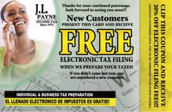 Payne J L Income Tax Bookkeeping Service