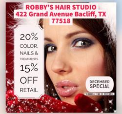 Robby’s Hair Studio & Spa