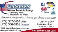 Gaston Wrecker Service & Storage, LLC