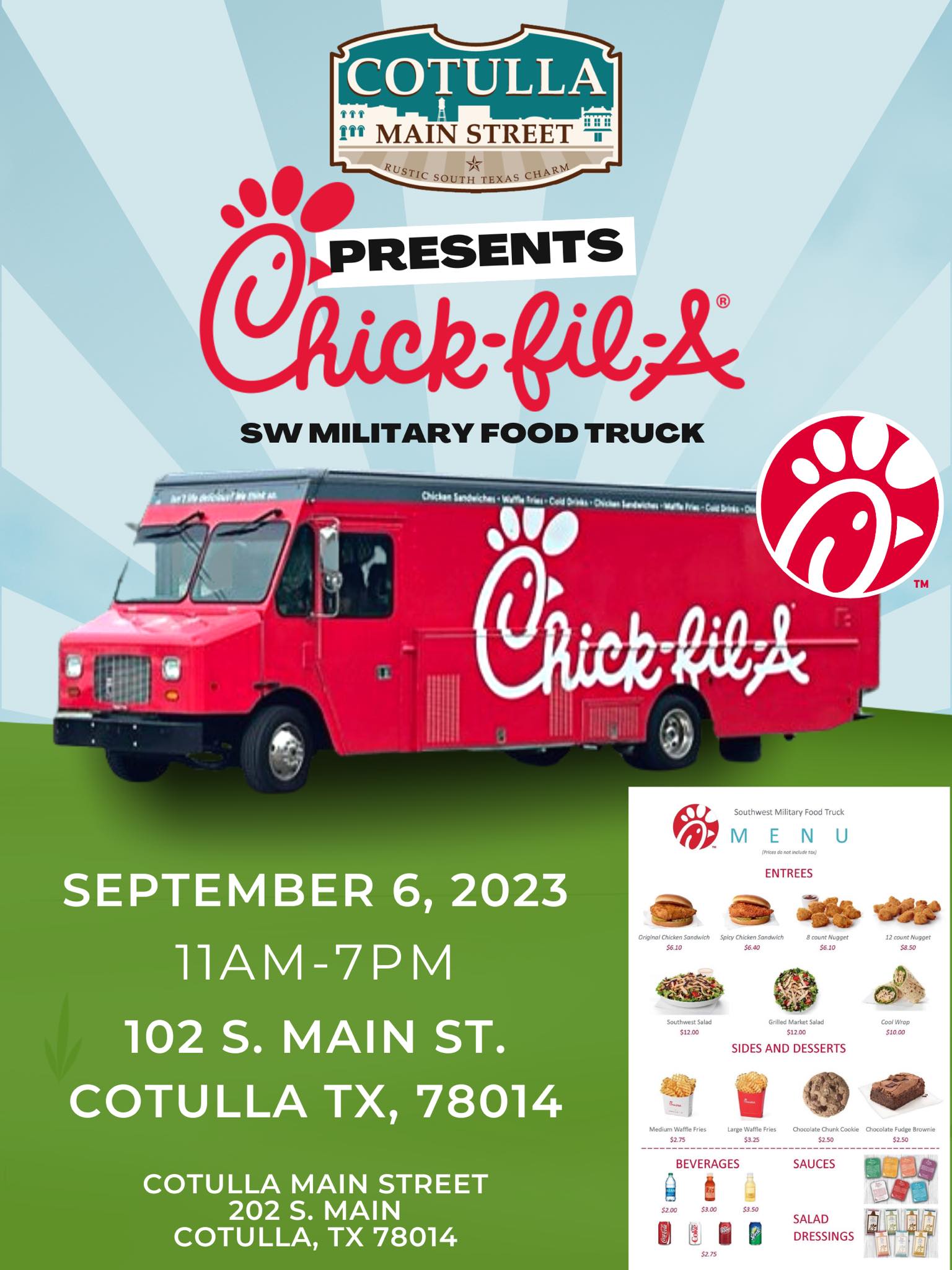 Main St. Bar & Patio Menu