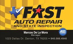 Fast Auto Repair & State Inspection