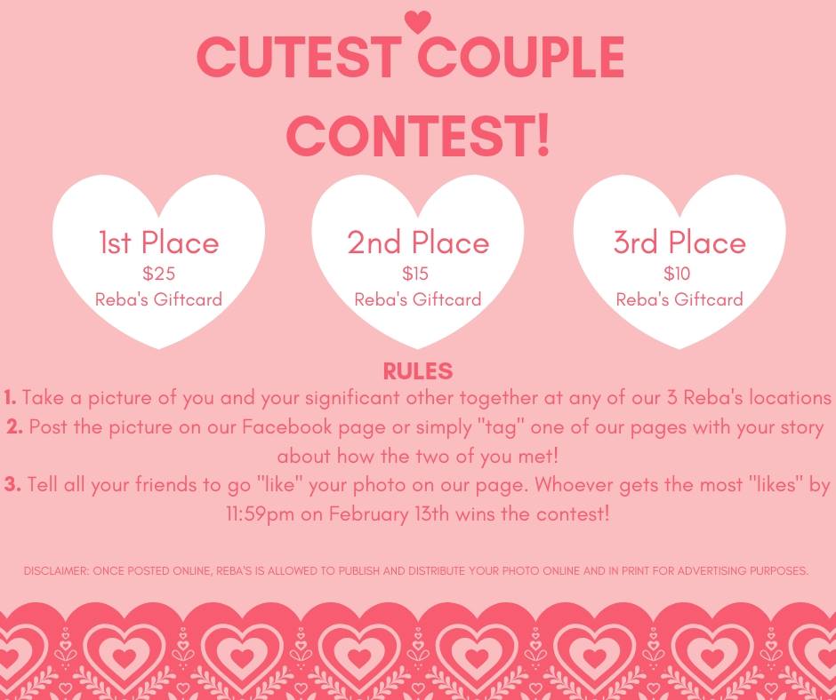 Reba's Emporium Menu