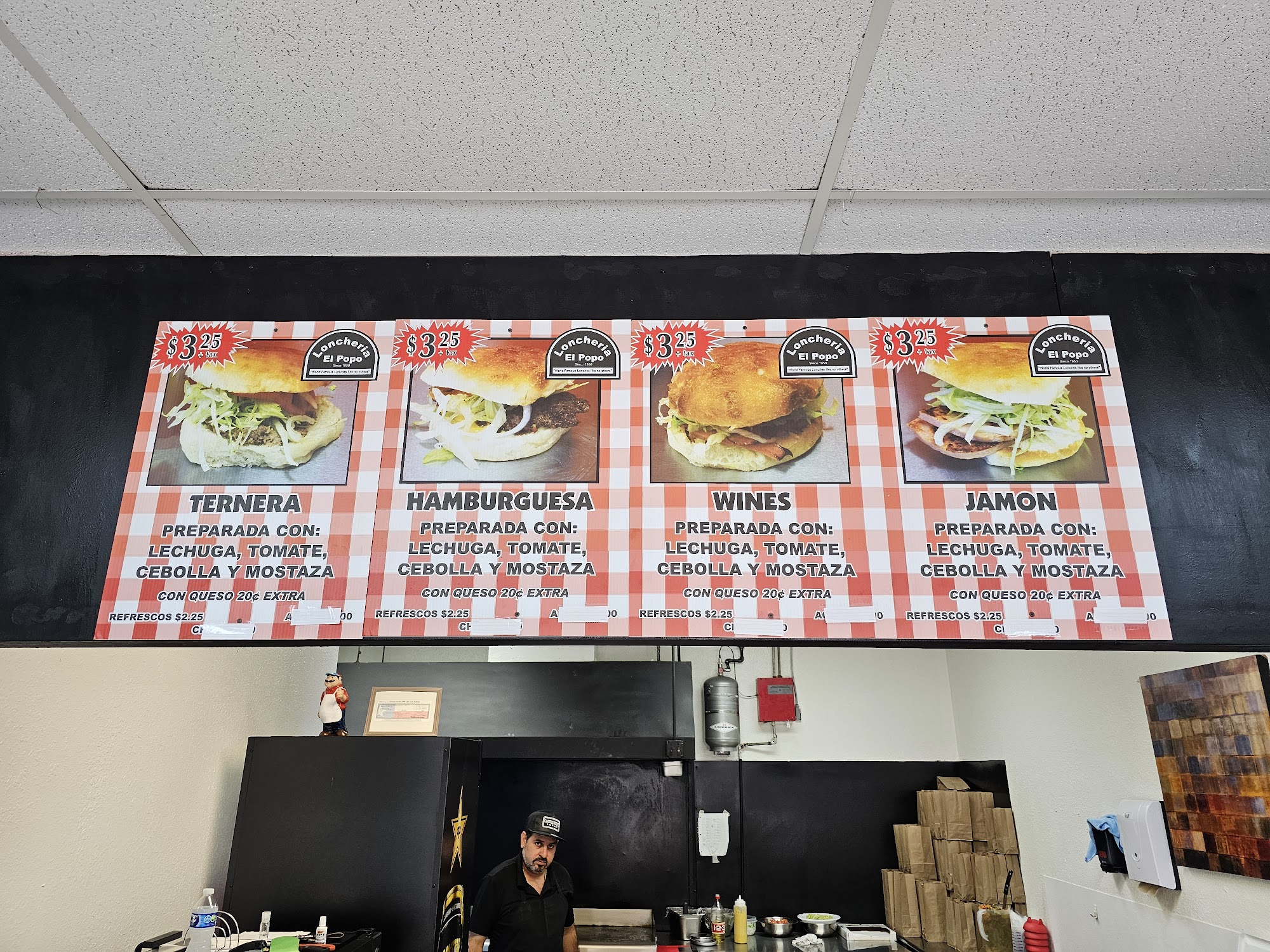 Loncheria El Popo Menu