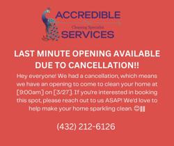 Accredible Services | Commercial & Residential Cleaning Services