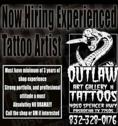 Outlaw Art Gallery and Tattoos