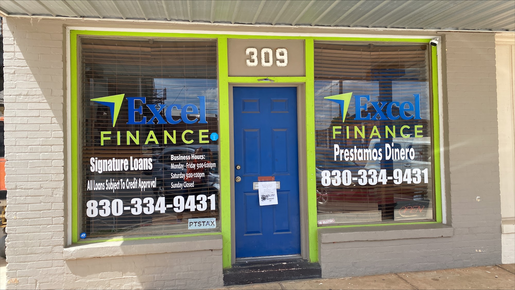 Excel Finance 309 E San Marcos St, Pearsall Texas 78061