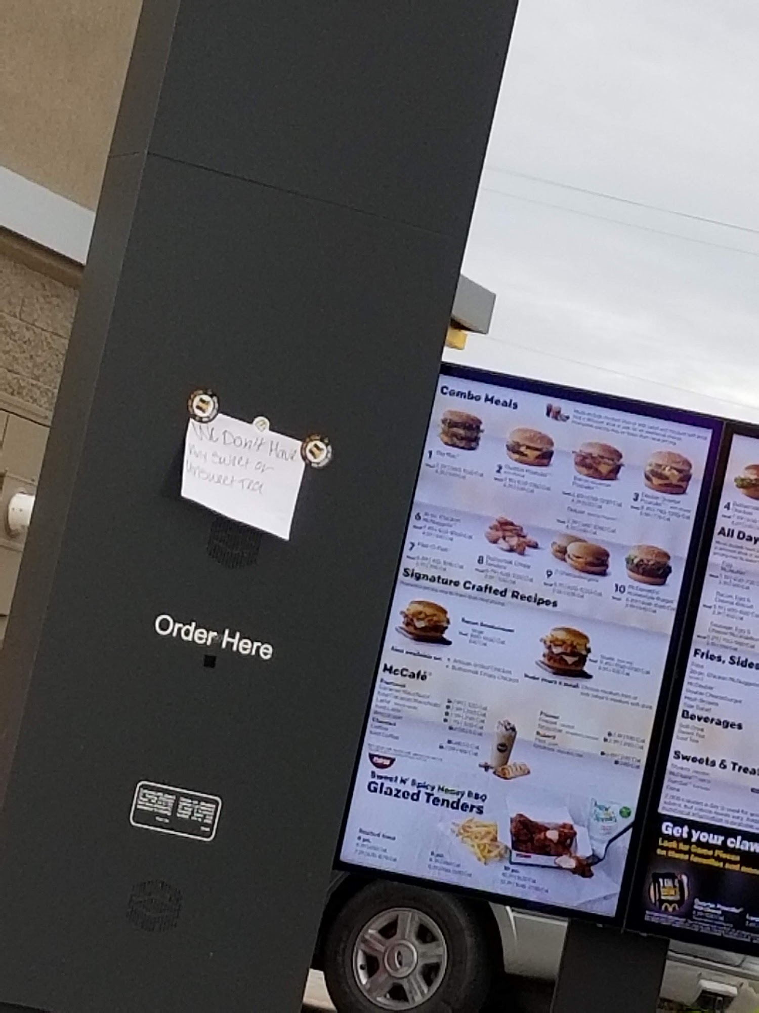 McDonald's Menu