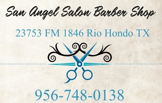 San Angel Hair Salon & Barber Shop 23753 FM1846, Rio Hondo Texas 78583