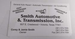Smith Automotive & Transmission Inc